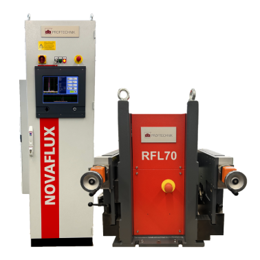 NOVAFLUX RFT 70 magnetic flux leakage testing system tool